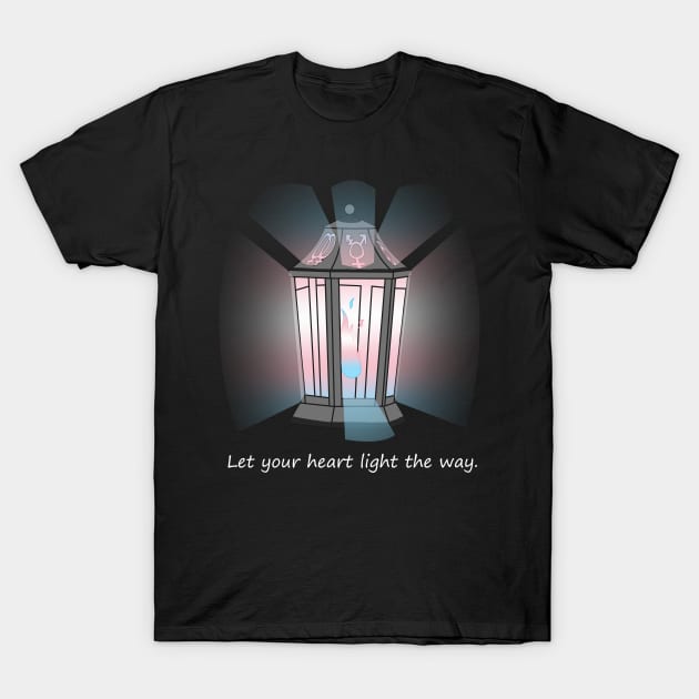 Trans Lantern Agenda T-Shirt by Saira Crystaline